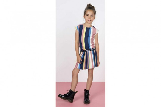 Like Flo - Jurk - Multi Stripe