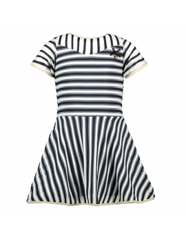 Le Chic - Jurk - Relief - Stripes