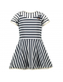 Le Chic - Kleid - Relief - Stripes