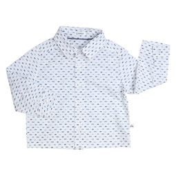 Gymp - Hemd - Bow Ties - White/Blue