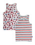 Claesen's - Boys 2-Pack Singlet - Cosmic Stripes