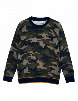 Mayoral - Pullover - Camouflage - Marino