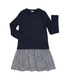 Gymp - Dress - Grey/Navy